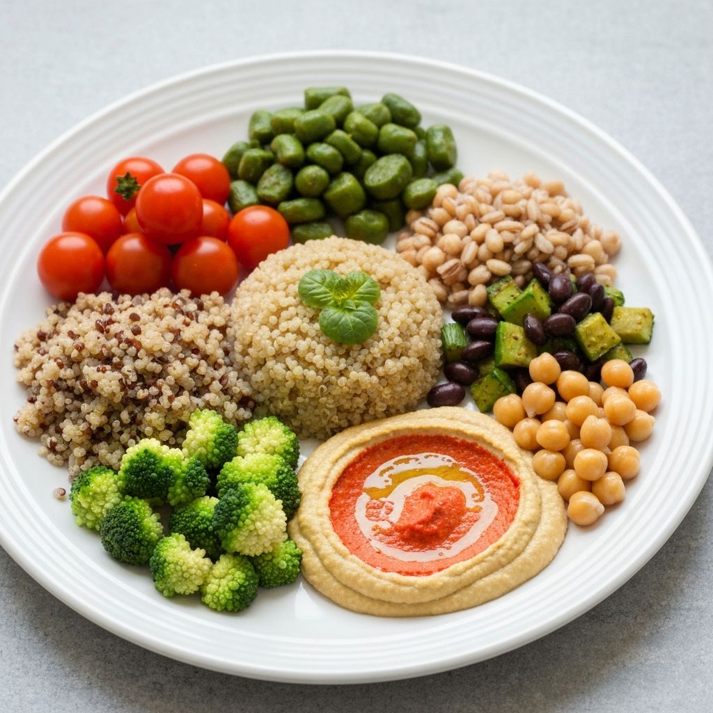 Vegetarisch 1500 kcal Plan